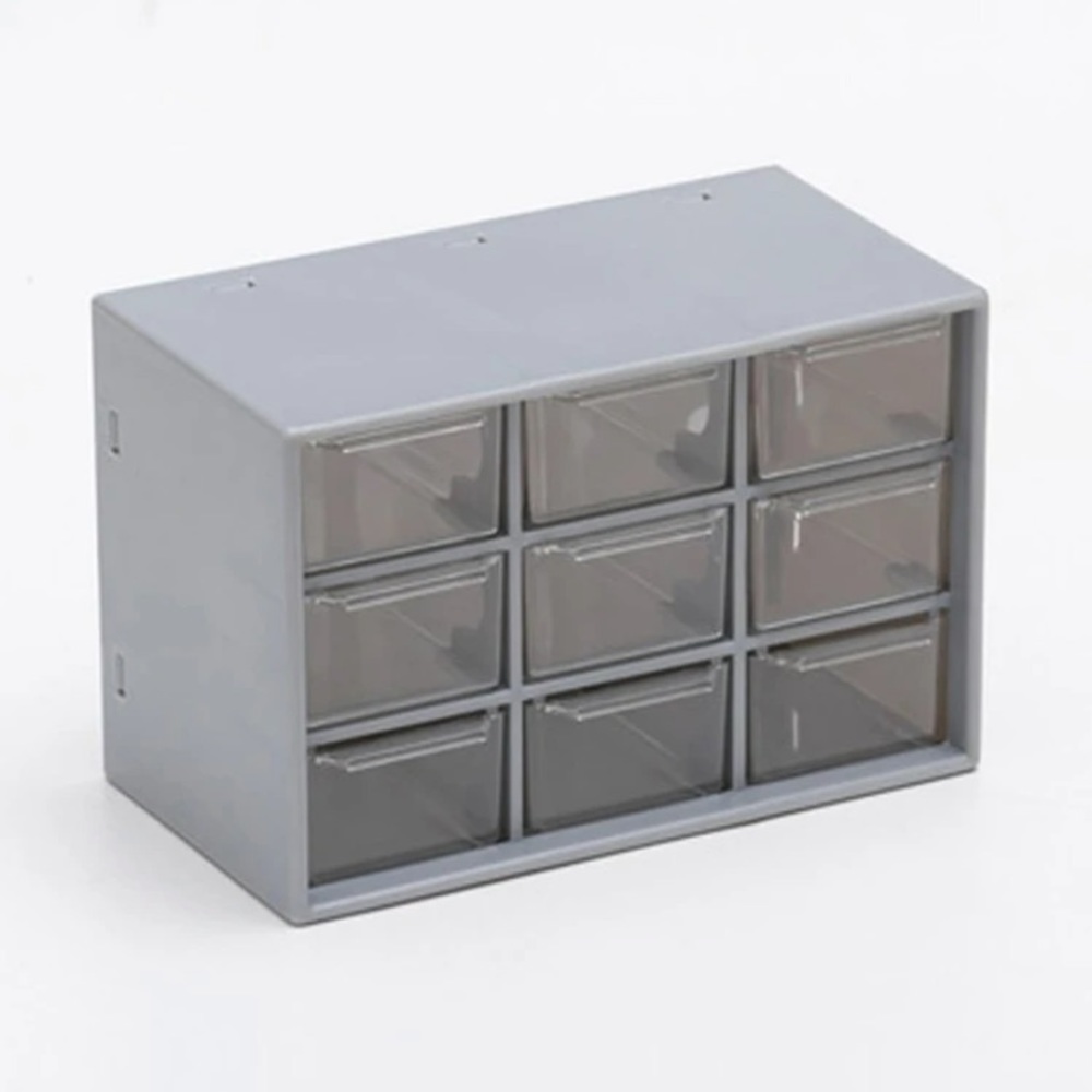 SHEIN Desktop Jewelry Grey Storage Box